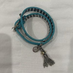 Henri Bendel leather bracelet